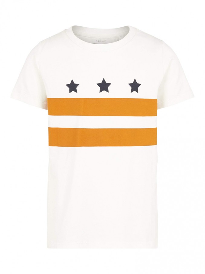 Camiseta Nio Crema Name It
