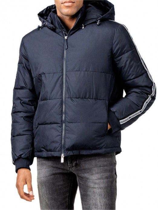 armani exchange jacket blue