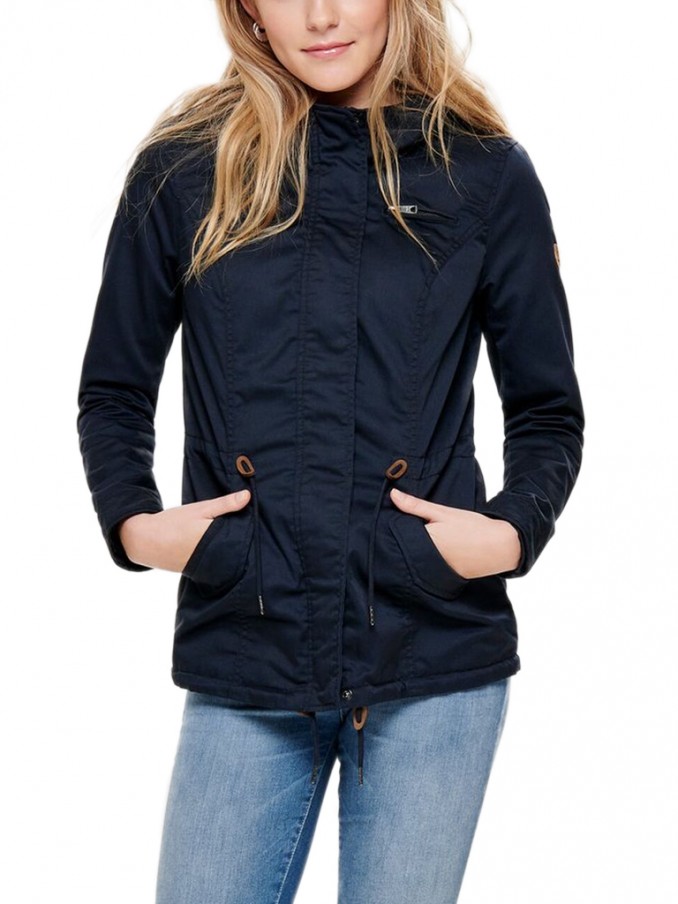 Chaqueta Mujer Azul Oscuro Only