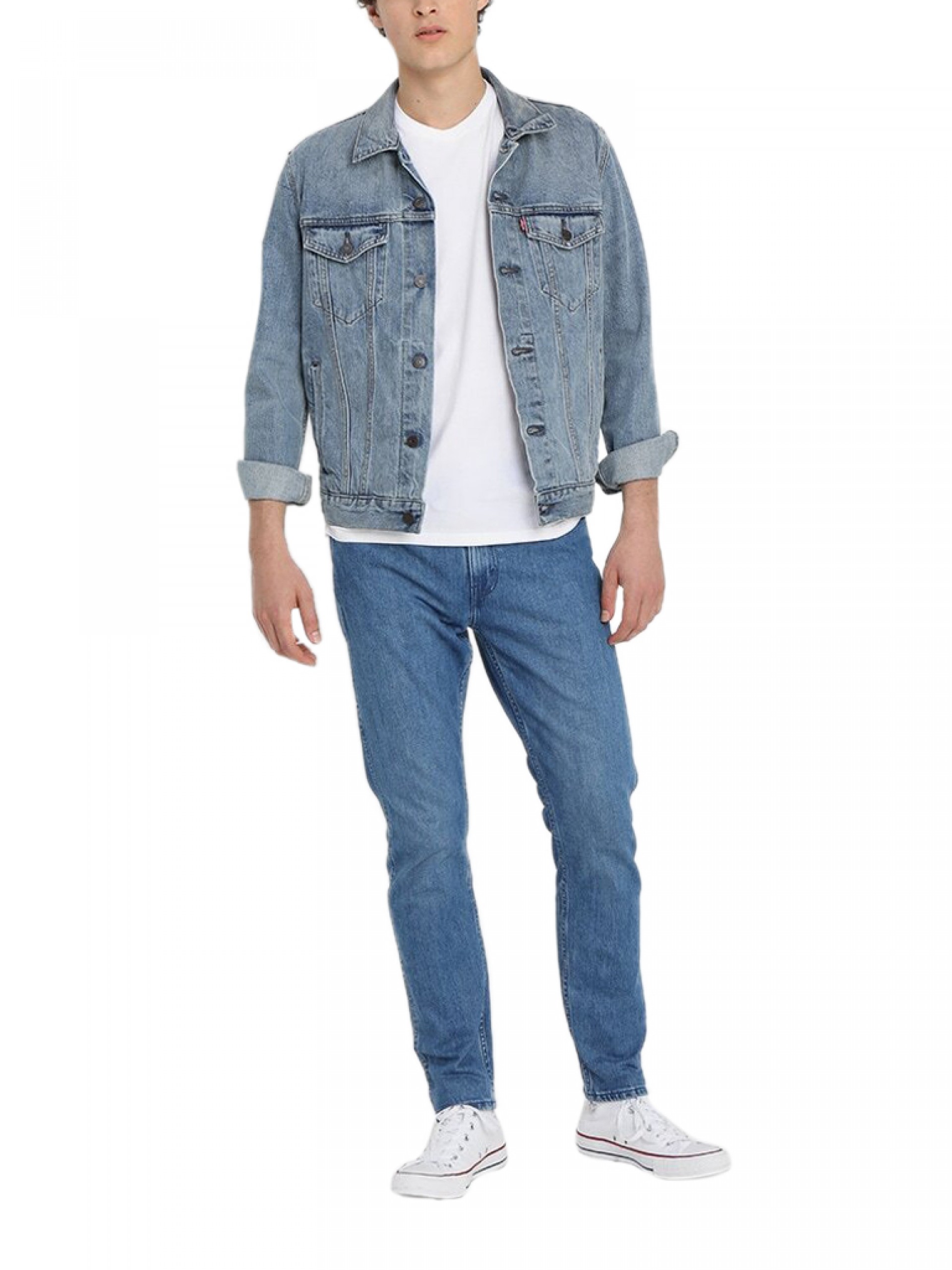 Camiseta Hombre Blanco Levis