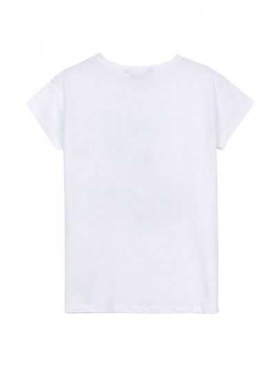 T-Shirt Girl White Tiffosi Kids