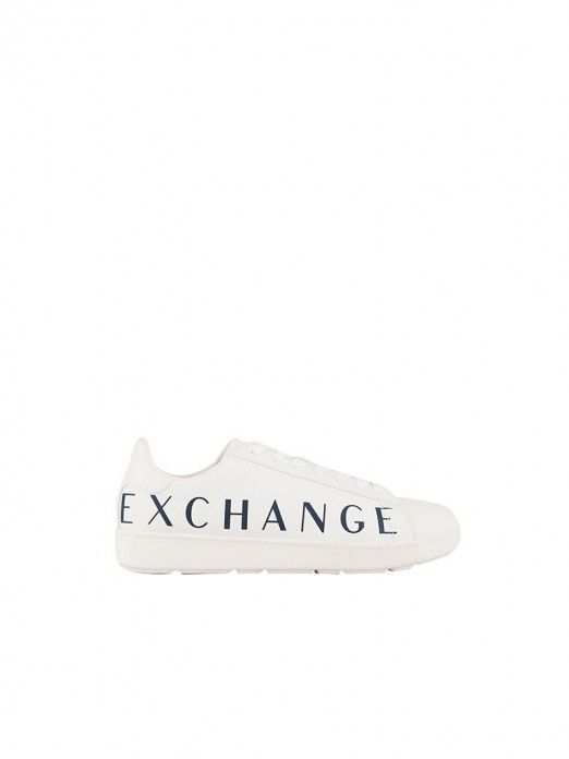 armani exchange white shoes
