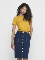 Camiseta Mujer Amarillo Only Camiseta Mujer Amarillo Only