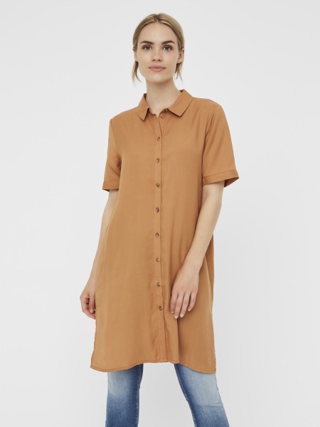 Tunica Woman Camel Vero Moda