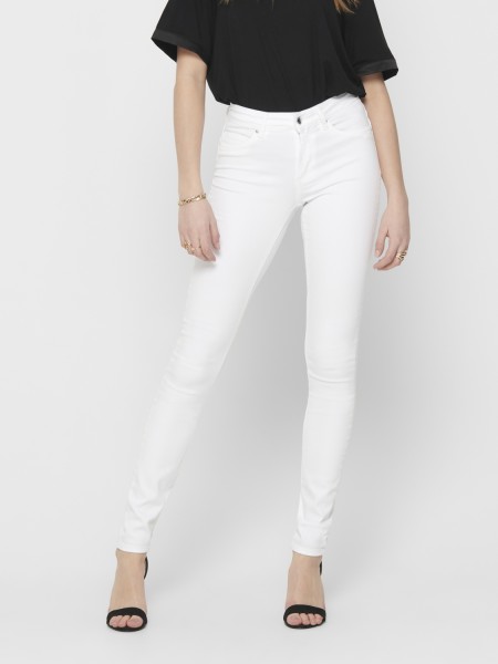 Pantalones Mujer Blanco Only