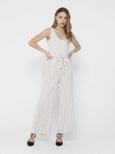 Overall Woman White Only