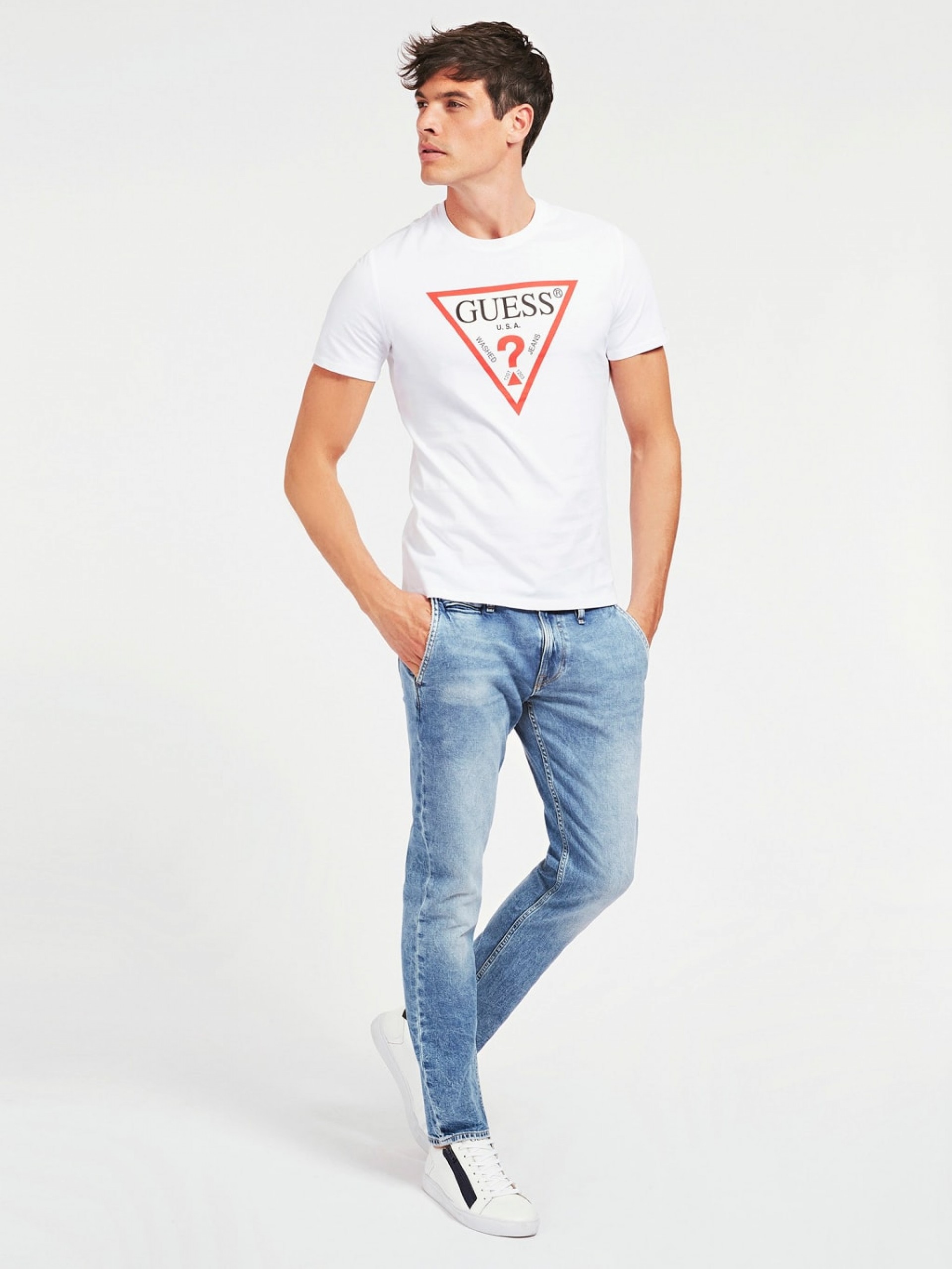 Camiseta Hombre Guess