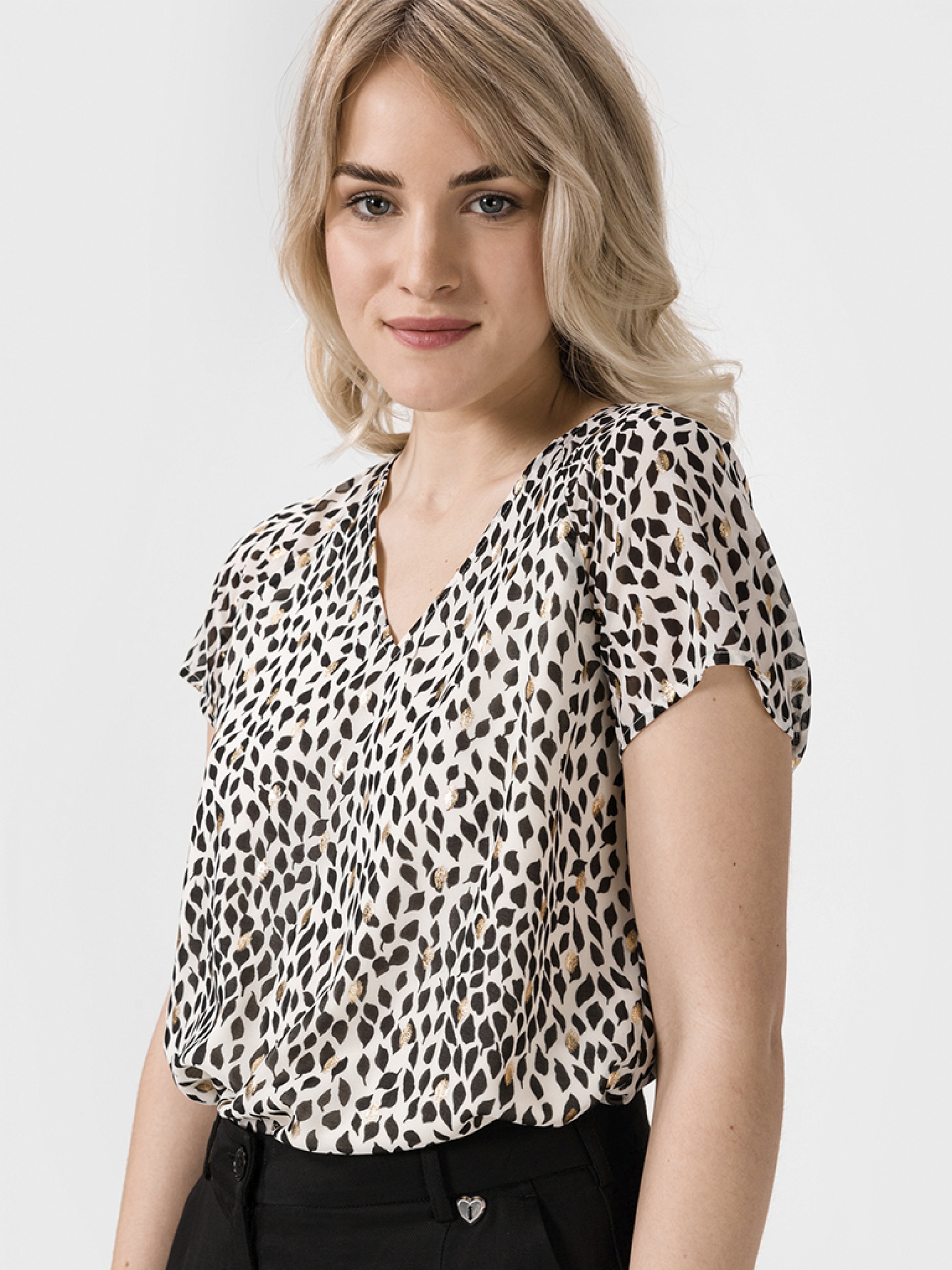 Blusa Mujer Crema Vero Moda