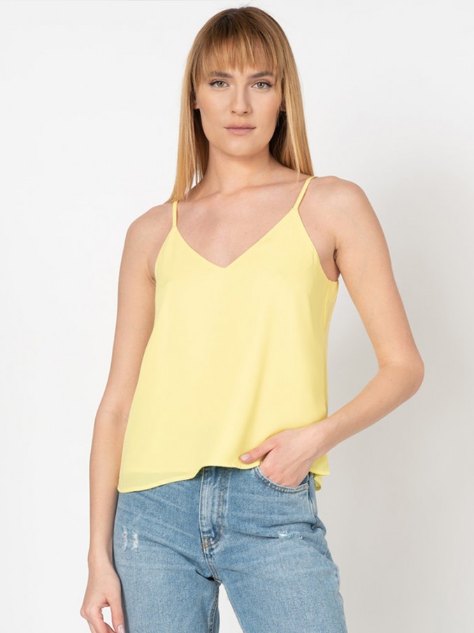 Blusa Mujer Amarillo Only