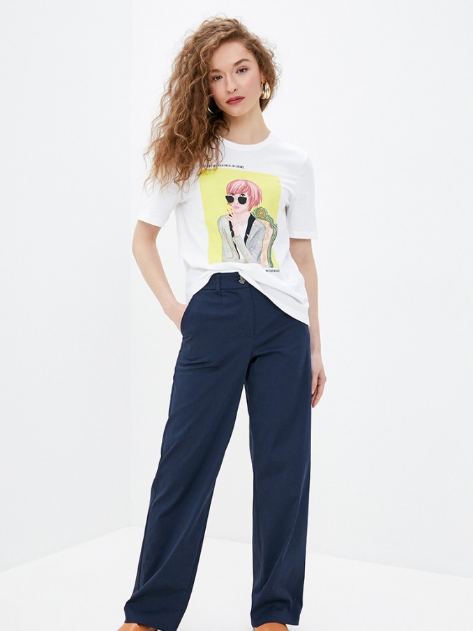 Camiseta Mujer Blanco Only