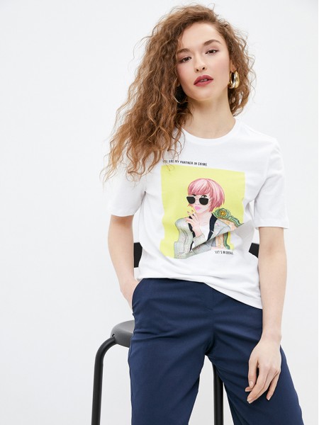 T-Shirt Woman White Only