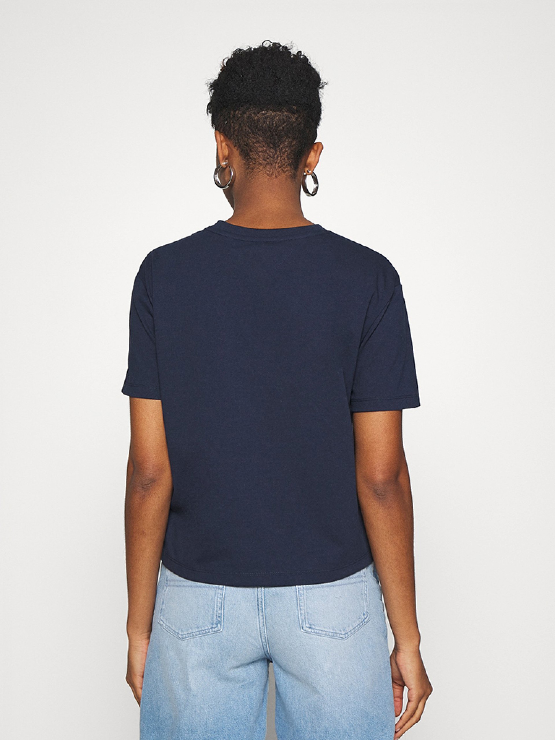 Camiseta Mujer Azul Marino Tommy Jeans