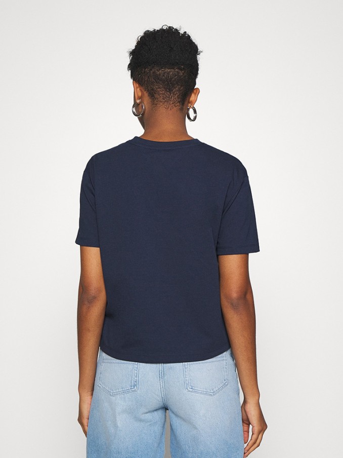Camiseta Mujer Azul Marino Tommy Jeans