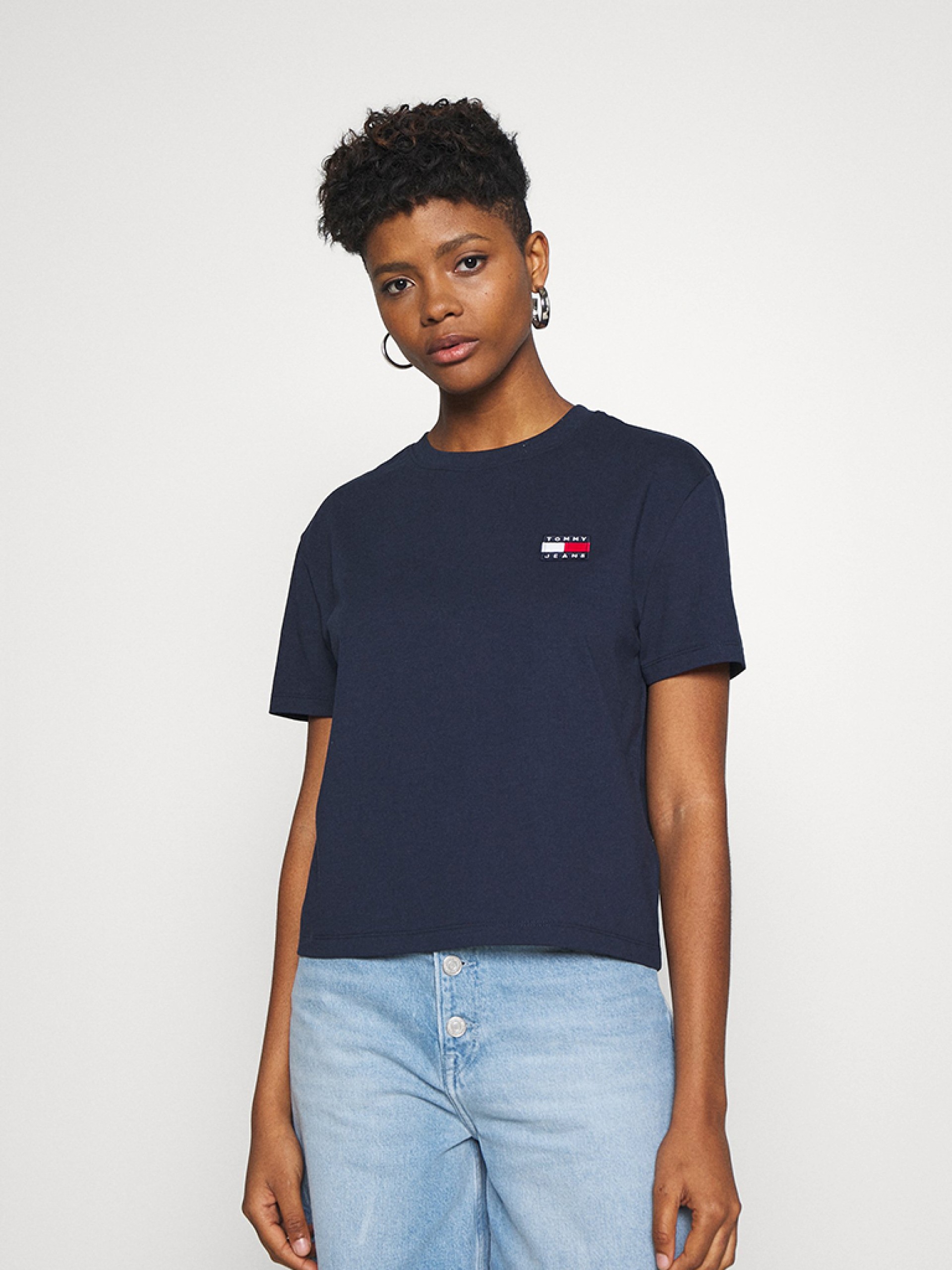 Camiseta Mujer Azul Marino Tommy Jeans