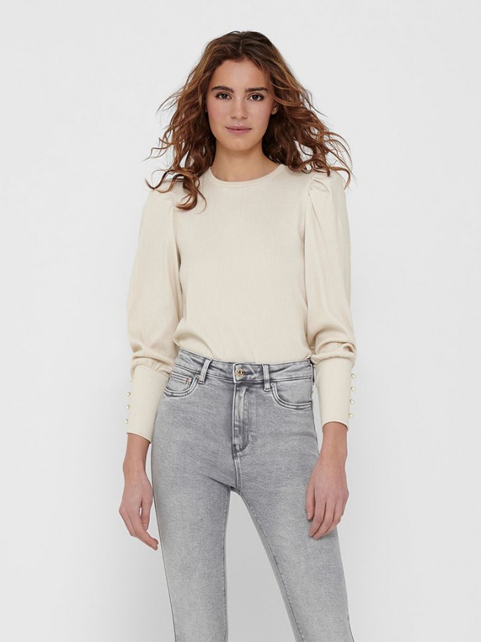 Knitwear Woman Beige Only