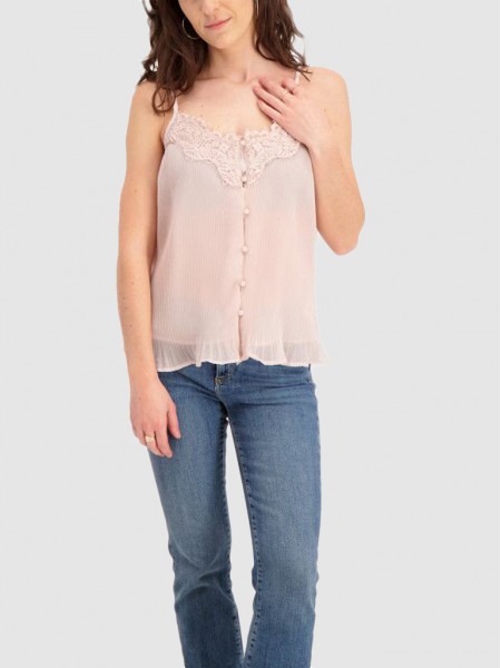 Blusa Mujer Rosa Vero Moda