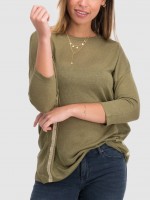 Camiseta Mujer Verde Only Camiseta Mujer Verde Only