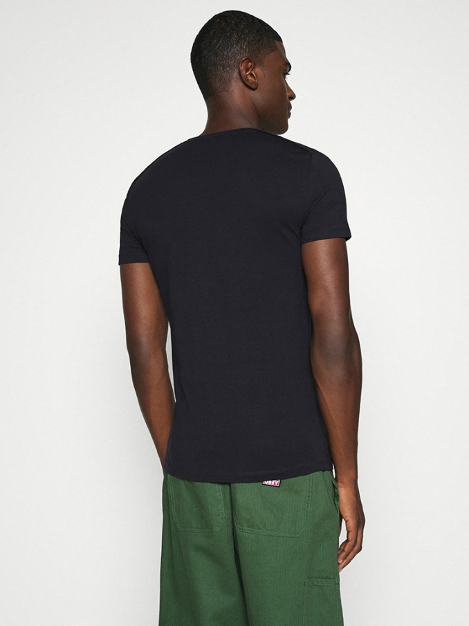 T-Shirt Man Navy Blue Antony Morato