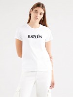 Camiseta Mujer Blanco Levis Camiseta Mujer Blanco Levis