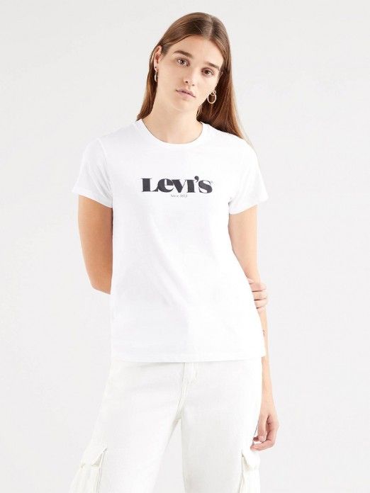 white levi t shirt women's