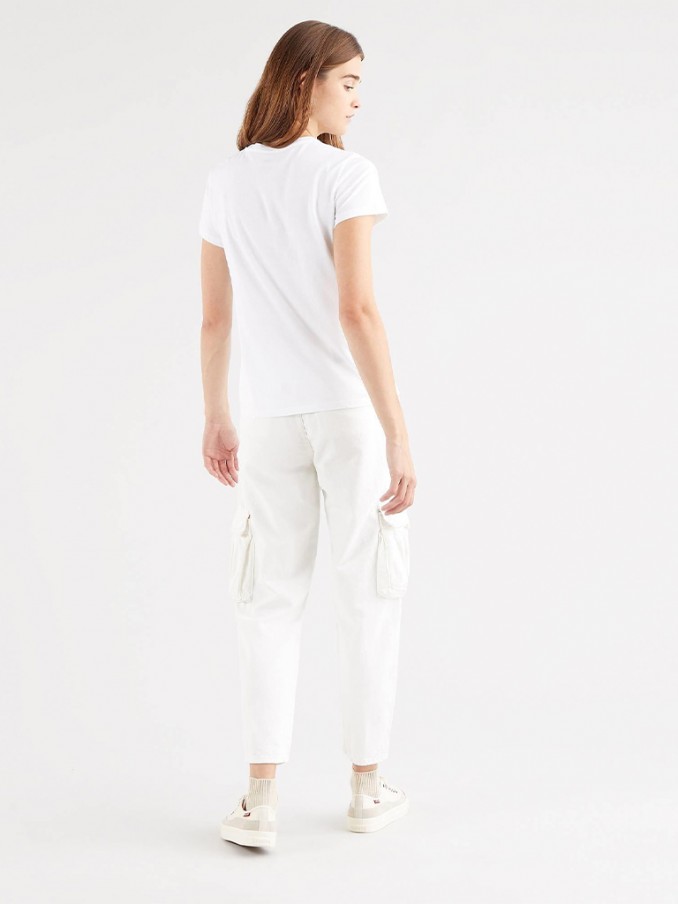 Camiseta Mujer Blanco Levis