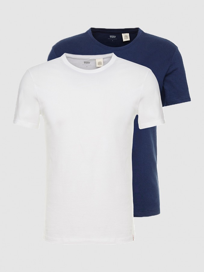 Camiseta Hombre Blanco Levis