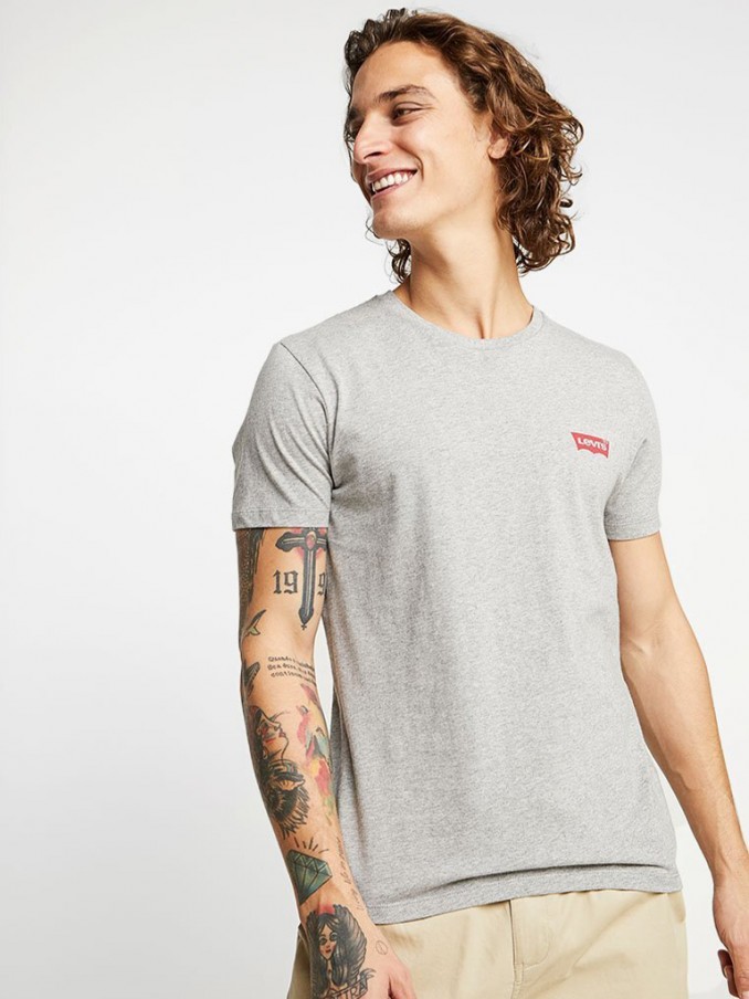 Camiseta Hombre Blanco Levis