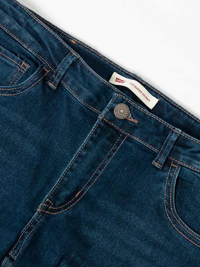 Jeans Girl Dark Jeans Levis