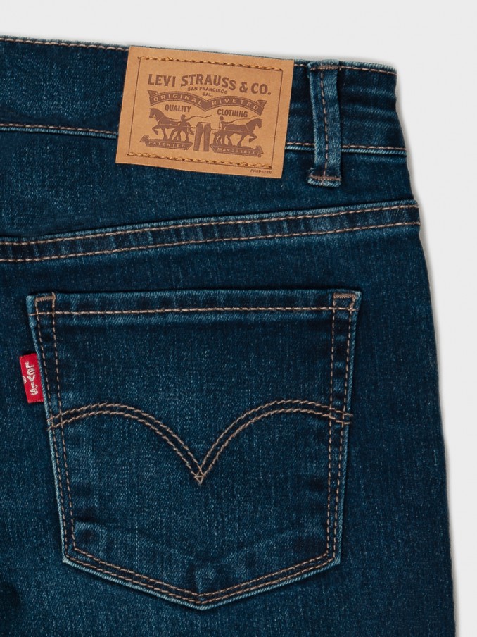 Jeans Girl Dark Jeans Levis