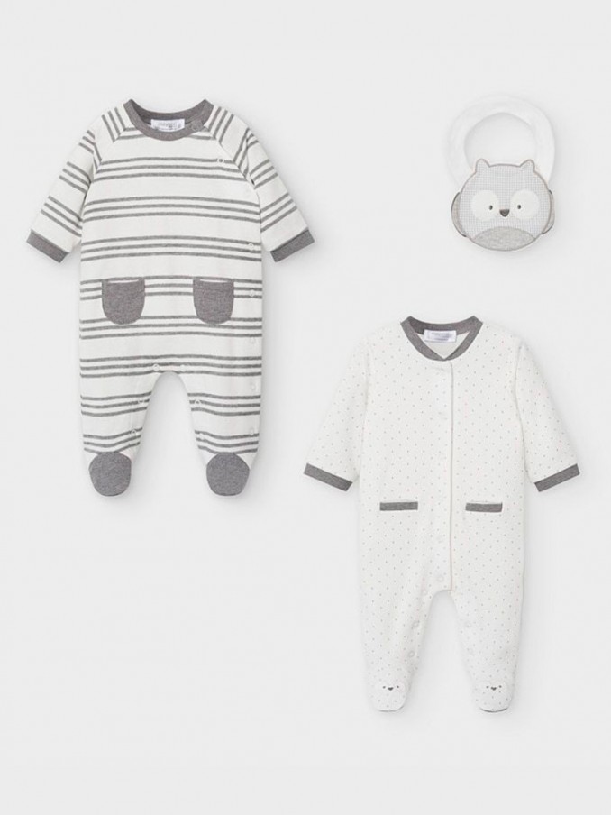 Conjunto Bebe Nio Crema Mayoral