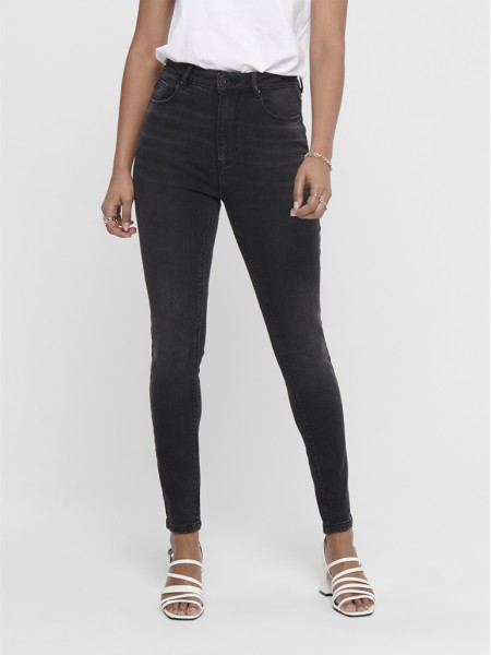 Pantalones Mujer Negro Only