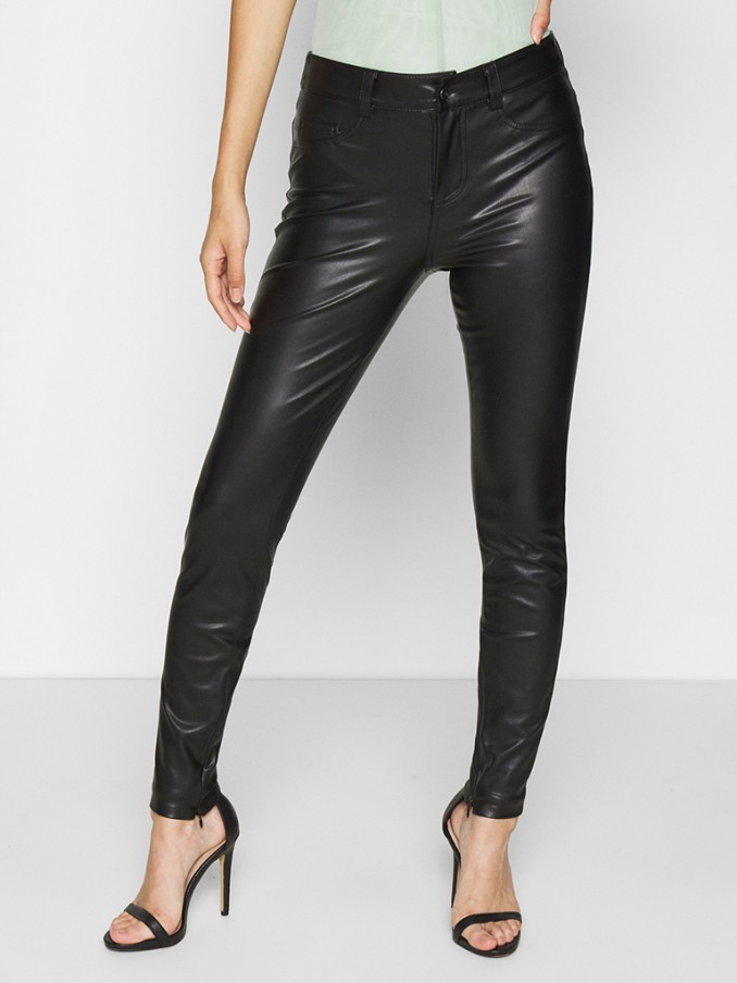 Pantalones Mujer Negro Only