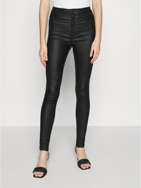 Pantalones Mujer Negro Only