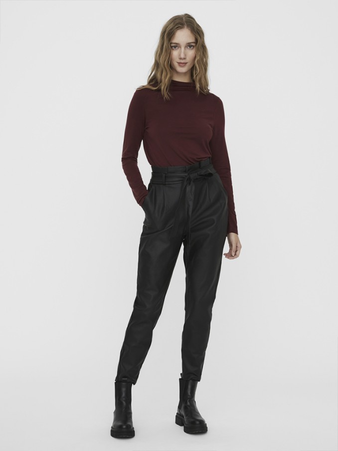 Pantalones Mujer Negro Vero Moda