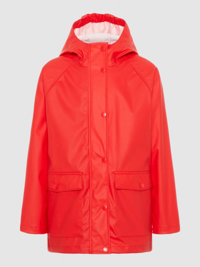 Chaqueta Niña Rojo Name It