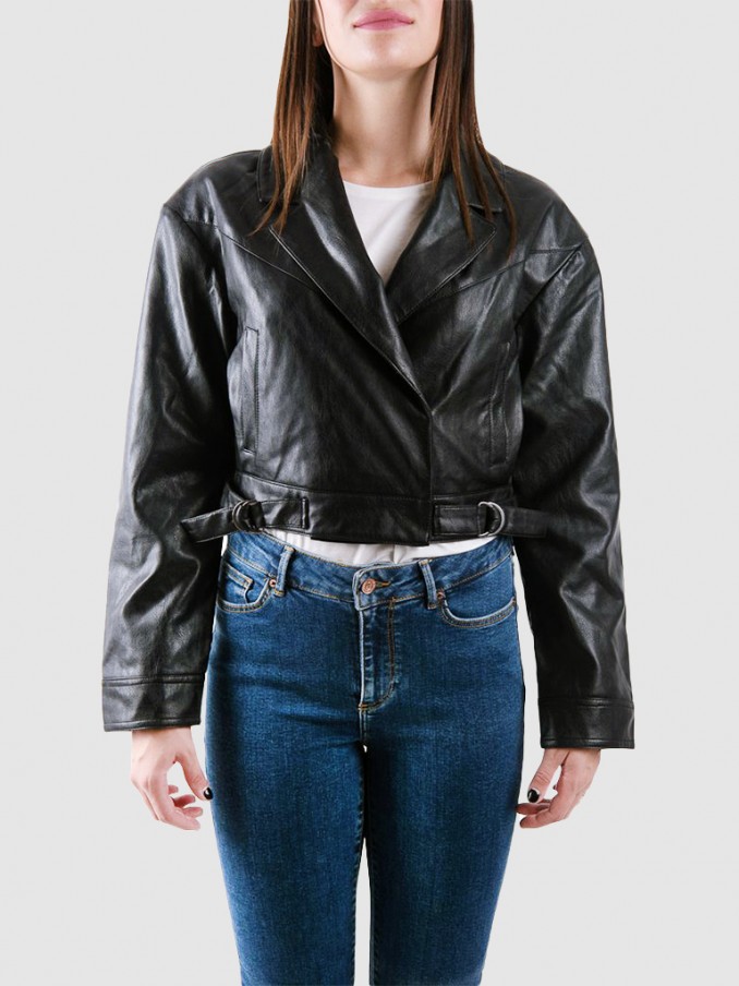Chaqueta Mujer Negro Only