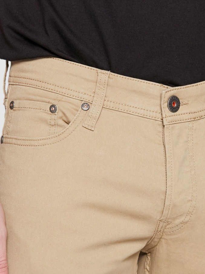 Pantalones Hombre Beige Jack & Jones