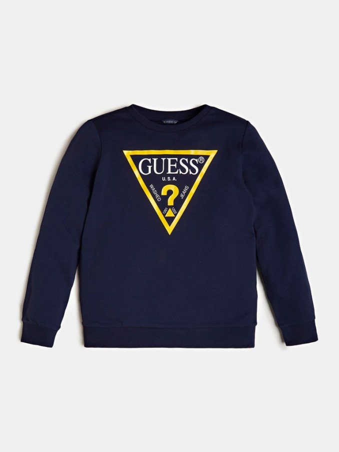 Sweatshirt Boy Dark Blue Guess
