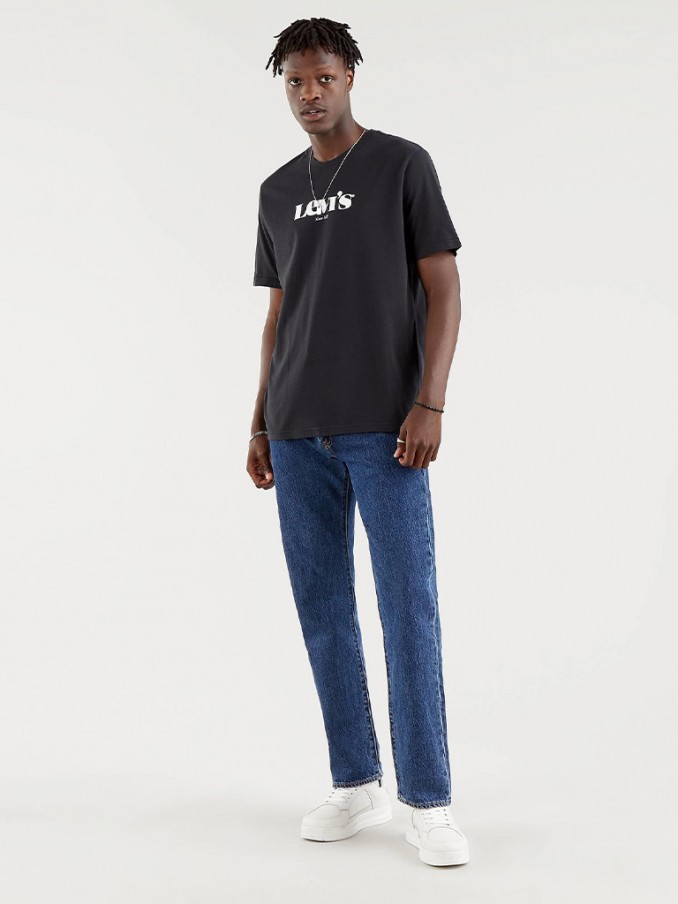 T-Shirt Man Black Levis