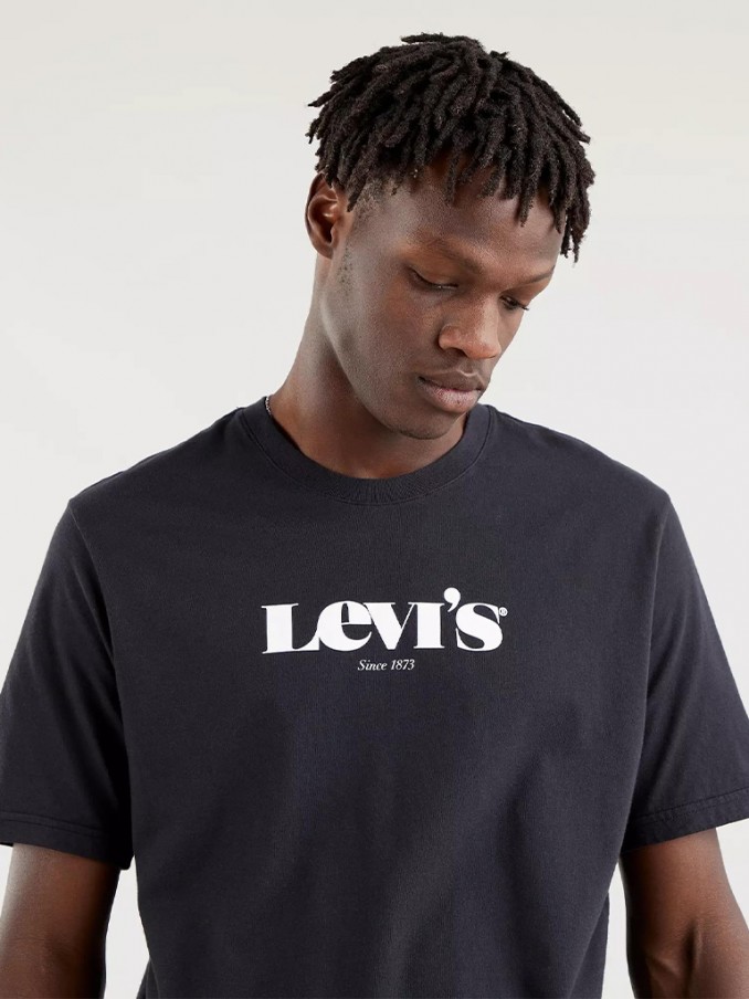 T-Shirt Man Black Levis