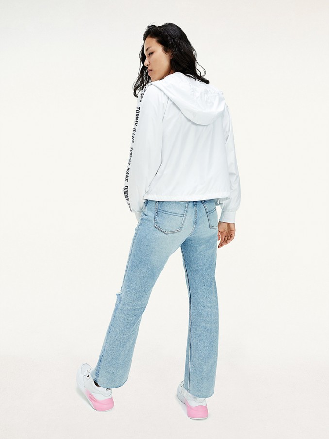Jacket Woman White Tommy Jeans