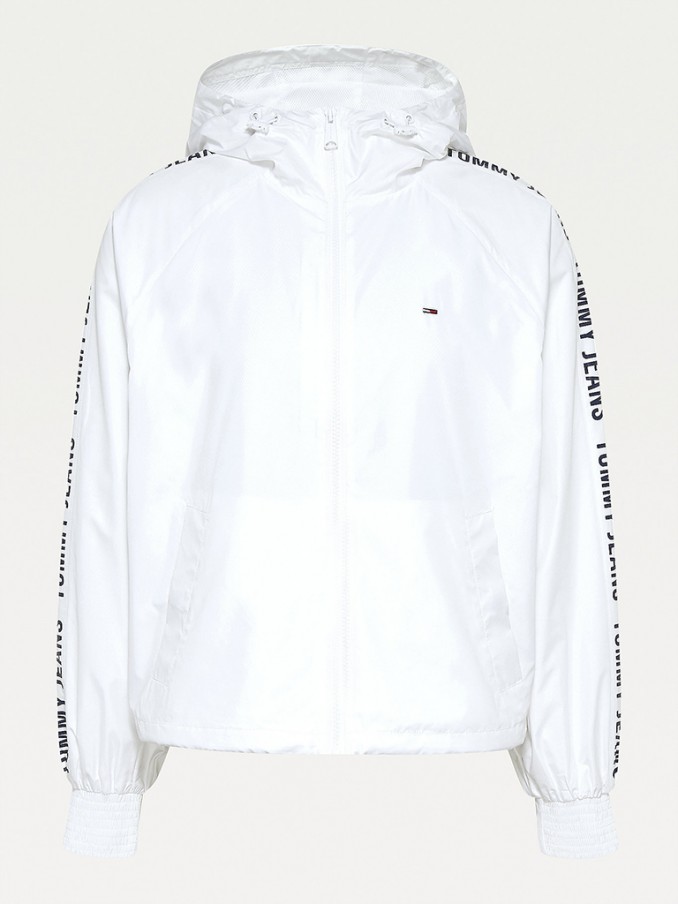 Jacket Woman White Tommy Jeans