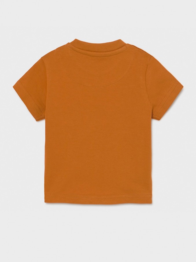 Camiseta Bebe Niño Mostaza Mayoral