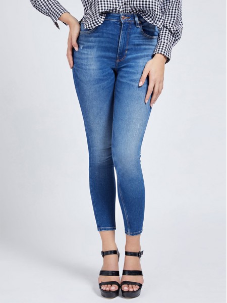 Jeans Mulher Super High Skinny Guess