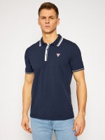 Polo Hombre Azul Marino Guess Polo Hombre Azul Marino Guess