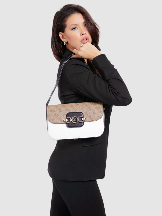 Bolso Mujer Marrón Guess