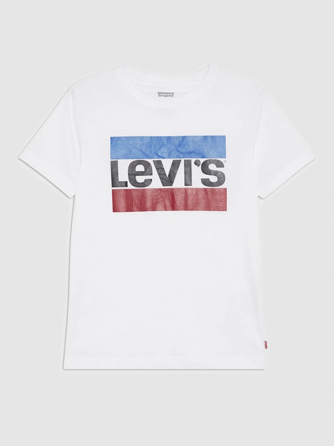 T-Shirt Boy Cream Levis