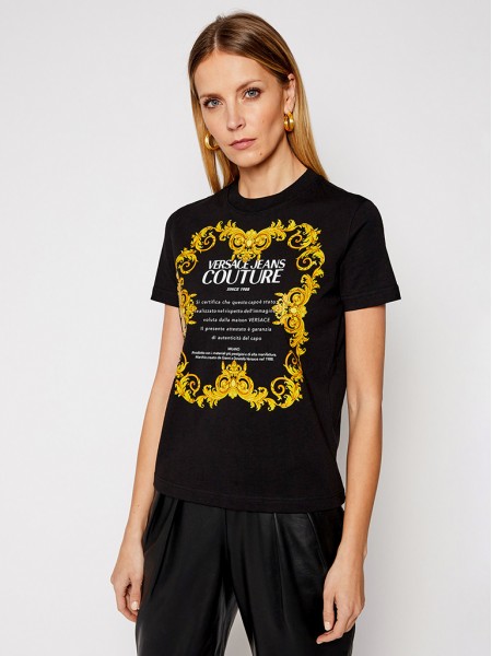 T-Shirt Woman Black Versace
