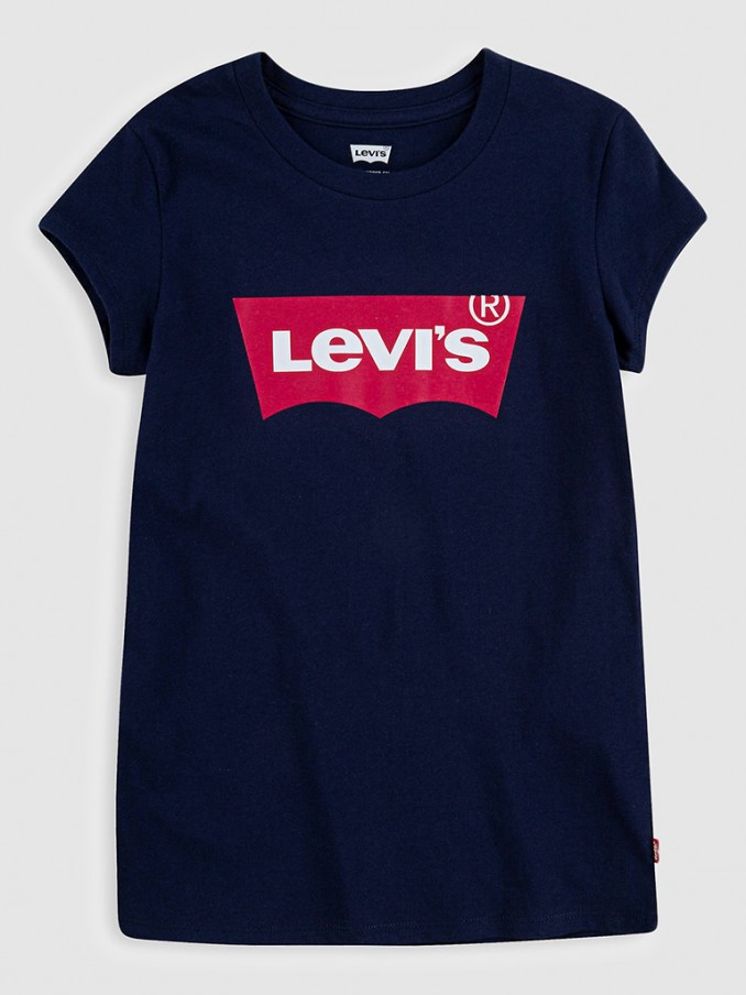 T-Shirt Girl Navy Blue Levis