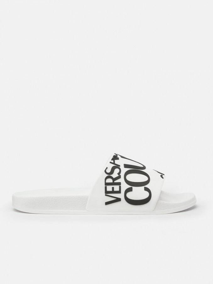 Chanclas Mujer Blanco Versace